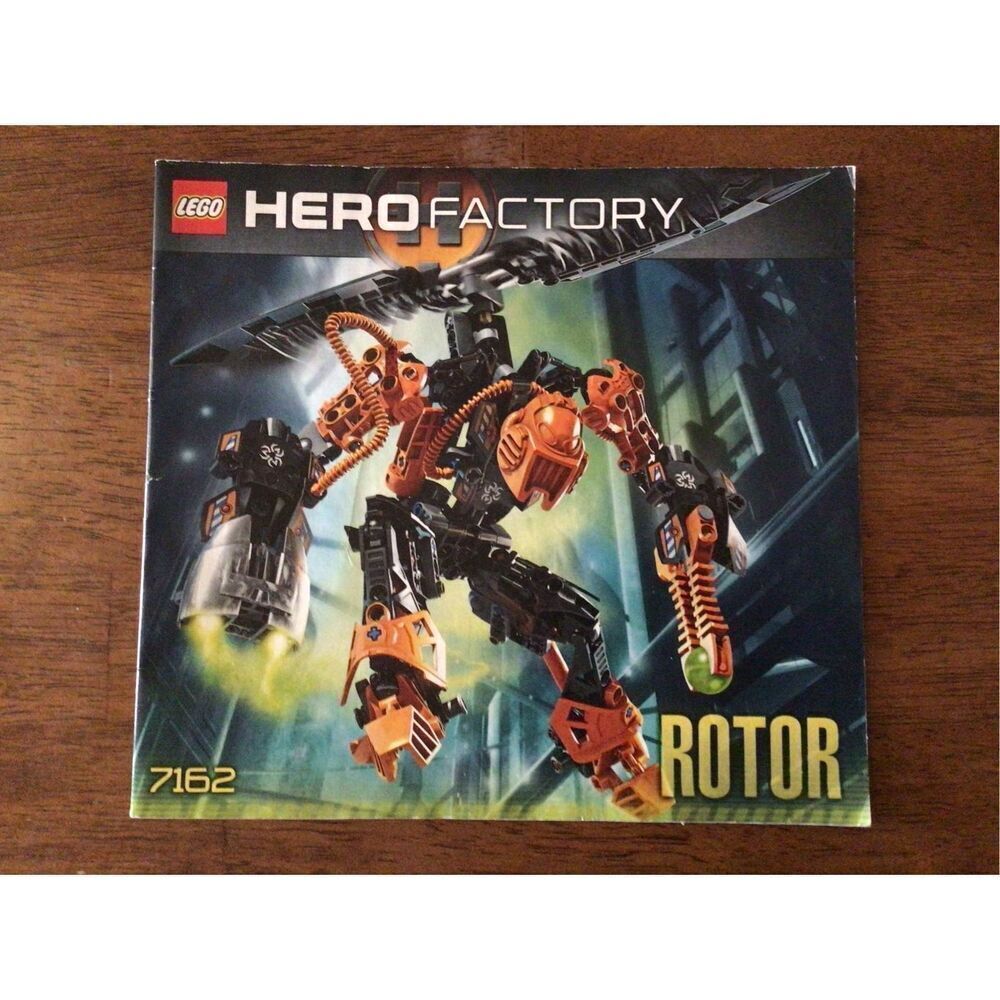 LEGO HERO Factory Rotor #7162 Instruction Manual Only (6005)
